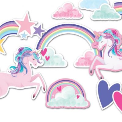 Unicorn 12 wall decorations